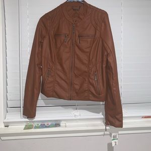 JouJou Faux Leather Jacket